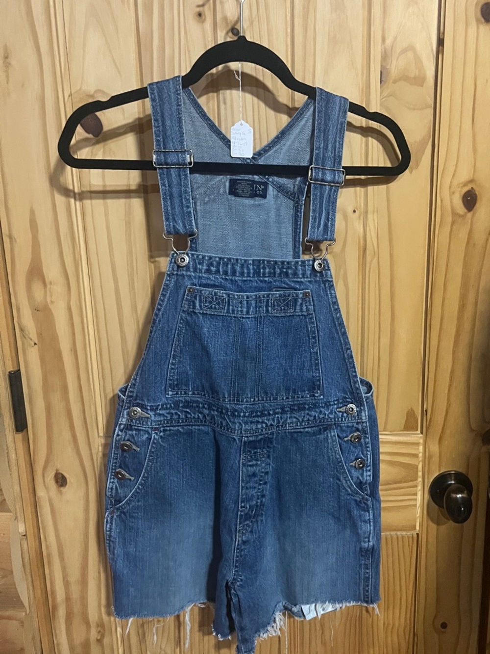 Austin Clothing Co. Blue Denim Short Cotton Overalls